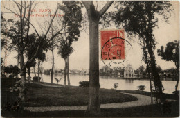 Tonkin - Hanoi - Square Jutes Ferry - Vietnam