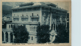 Cortina D Ampezzo - Grand Hotel Savoy - Otros & Sin Clasificación