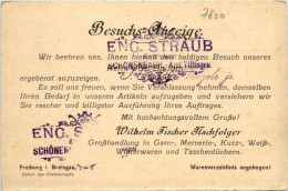 Freiburg I.Br., Wilhelm Fischer Grosshandlung - Freiburg I. Br.