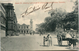 Colombo - Queen Street - Ceylon - Sri Lanka (Ceylon)