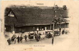 Tonkin - Moyens De Transport - Vietnam