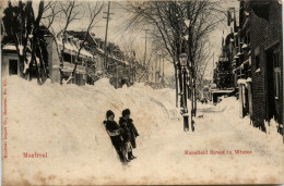 Montreal - Mansfield Street In Winter - Sonstige & Ohne Zuordnung