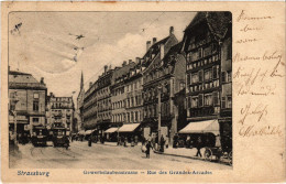 CPA Strasbourg Rue Des Grandes-Arcades (1390344) - Strasbourg