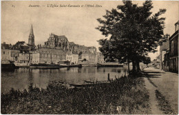 CPA Auxerre Eglise St-Germain Hotel-Dieu (1391140) - Auxerre