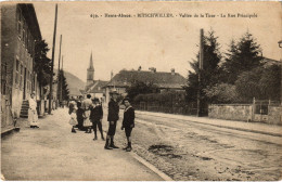 CPA Alsace Bitschwiller Vallée De La Thur Rue Principale (1390448) - Autres & Non Classés