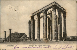 Athenes - Temple De Jupiter Olympien - Griechenland