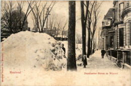 Montreal - Dorchester Street In Winter - Andere & Zonder Classificatie