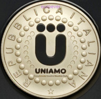 5 Euro Gedenkmünze 2024 Italien / Italy / Italia - UNIAMO Nur Aus BU KMS - In Farbe - Italy