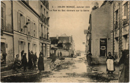 CPA Ablon Rue Du Bac Inondations (1391266) - Ablon Sur Seine