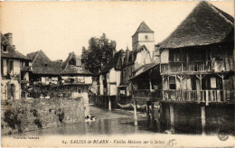 CPA Salies-de-Béarn Vieilles Maisons Sur Le Saleys (1390131) - Salies De Bearn