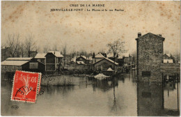 CPA Joinville-le-Pont La Marne Rue Pauline Inondations (1391247) - Joinville Le Pont