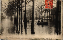 CPA Paris Bd Diderot Inondations (1390819) - De Overstroming Van 1910