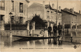 CPA Maisons-Alfort Rue Pelet-de-la-Lozere Inondations (1391276) - Maisons Alfort