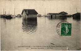 CPA Alfortville Maisons Inondations (1391282) - Alfortville