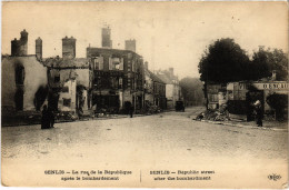 CPA Senlis Rue De La République Guerre (1279942) - Senlis