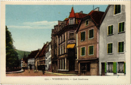 CPA Wissembourg Quai Anselmann (1390467) - Wissembourg