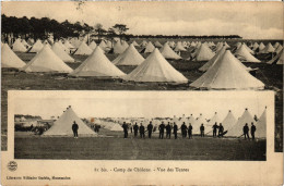 CPA Camp De Chalons Vue Des Tentes Militaire (1279833) - Autres & Non Classés