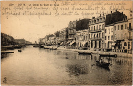 CPA Cette Canal Du Quai De Bosc (1390134) - Sete (Cette)