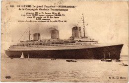 CPA Le Havre Paquebot NORMANDIE Ships (1390835) - Unclassified