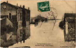 CPA Alfortville Ile St-Pierre Inondations (1391273) - Alfortville