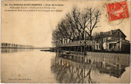 CPA Villeneuve-St-Georges Restaurant RAQUIN Inondations (1391268) - Villeneuve Saint Georges