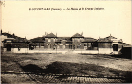 CPA St-Sulpice-Ham La Mairie Et Groupe Scolaire (1390983) - Ham