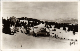 CPA Le Mont Revard Hotel P.L.M. Mont Blanc Winter (1390689) - Autres & Non Classés