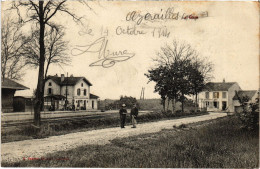 CPA Azerailles La Gare Railway (1390660) - Andere & Zonder Classificatie