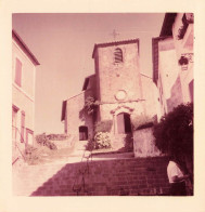 Biriatou * Un Coin Et église Du Village * Photo Ancienne 9x9cm - Biriatou