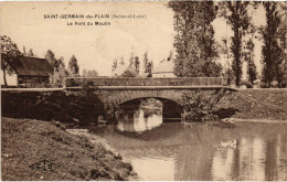 CPA St-Germain-du-Plain Pont Du Moulin (1390657) - Andere & Zonder Classificatie