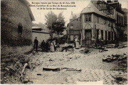 CPA Elbeuf Carrefour Rue Du BOurgtheroulde Orage 1908 (1390833) - Elbeuf