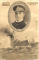 Kapt. Leutnant Weddigen - Kommandant U9 - Feldpost - Submarinos