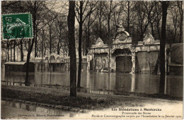 CPA Montereau Promenade Des NOues Inondations (1390907) - Montereau