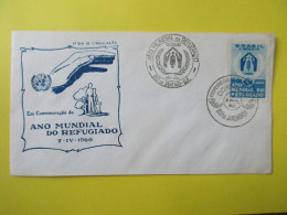 Marcophilie - Enveloppe - Ano Mundial Do Refugiado - Rio De Janeiro - 1960 - Primeiro Dia - FDC