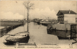 CPA Alfort Ile St-Pierre Chemin De Choisy Inondations (1391280) - Maisons Alfort