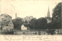 Löbau In Sachsen - Blick Auf Die Realschule - Löbau