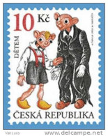 ** 599 Czech Republic Spejbl And Hurvinek Puppets 2009 - Marionnettes