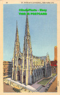 R419973 New York City. St. Patrick Cathedral. Alfred Mainzer. C. T. Art Colorton - World