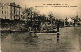 CPA Ablon Ecluse Sous L'eau Inondations (1391281) - Ablon Sur Seine