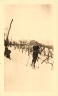 Grenoble * Skieuse * Sports D'hiver Ski Skieur * Photo Ancienne 11.5x7cm - Grenoble