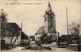 CPA Aspach-le-Haut Église Et Cimetiere (1390513) - Autres & Non Classés