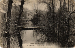 CPA Melun Jardin Almont Inondations (1390910) - Melun