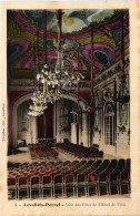 CPA Levallois-Perret Hotel De Ville Salle Des Fetes (1391215) - Levallois Perret