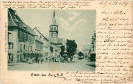 CPA Gruss Aus Soultz Sultz (1390526) - Soultz