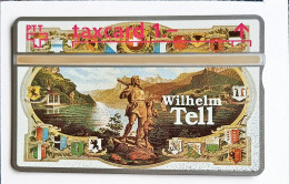 Swiss PTT Taxcard 1  Wilhelm Tell Mint 322L10491 - Colecciones