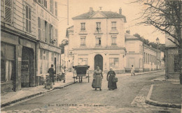 Nanterre * Rue Et Hôtel De Ville * Café De La Mairie - Nanterre