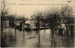 CPA Lavarenne Rue Du Succes Rue St-Hilaire Inondations (1390670) - Saint Maur Des Fosses