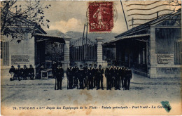 CPA Toulon Depot Des Equipages De La Flotte (1391048) - Toulon