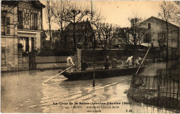 CPA Rueil Avenue Du Chemin De Fer Inondations (1391184) - Rueil Malmaison