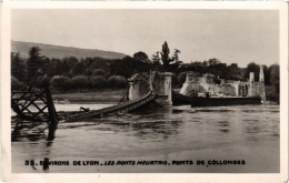 CPA Env. De Lyon Ponts Meutris Ponts De Colonges Guerre (1390574) - Other & Unclassified